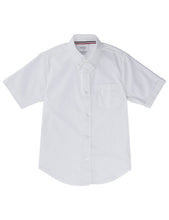 Load image into Gallery viewer, French Toast Boys&#39; Short Sleeve Oxford Dress Shirt White

