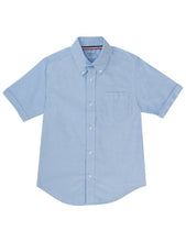 Load image into Gallery viewer, French Toast Boys&#39; Short Sleeve Oxford Dress Shirt Light Blue
