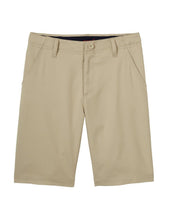 Load image into Gallery viewer, French Toast Boys&#39; Flat Front Performance Stretch Short Khaki

