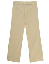 Load image into Gallery viewer, French Toast Girls&#39; Adjustable Waist Flat Front Bootcut Pant Khaki
