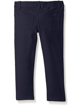 Load image into Gallery viewer, French Toast Girls&#39; Skinny 5 Pocket Knit Pant Navy