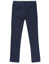 Load image into Gallery viewer, French Toast Girls&#39; Skinny 5 Pocket Knit Pant Navy