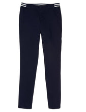 Load image into Gallery viewer, French Toast Girls&#39; Contrast Elastic Waist Pull-On Pant Navy
