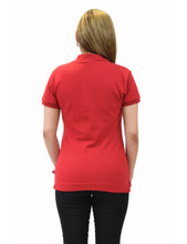 Load image into Gallery viewer, BHSC Uniform Juniors? Short Sleeve Stretch Pique Polo Shirt Red

