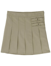 Load image into Gallery viewer, French Toast Girls&#39; Two-Tab Pleated Scooter Khaki
