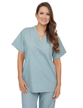 Load image into Gallery viewer, Lizzy-B V-neck Scrub Top Misty