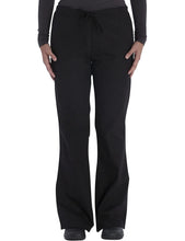 Load image into Gallery viewer, Vital Threads Womens Scrubs Set V-Neck Top &amp; Drawstring Pant VT514C Black
